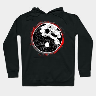 Yin Yang Bonsai Tree Hoodie